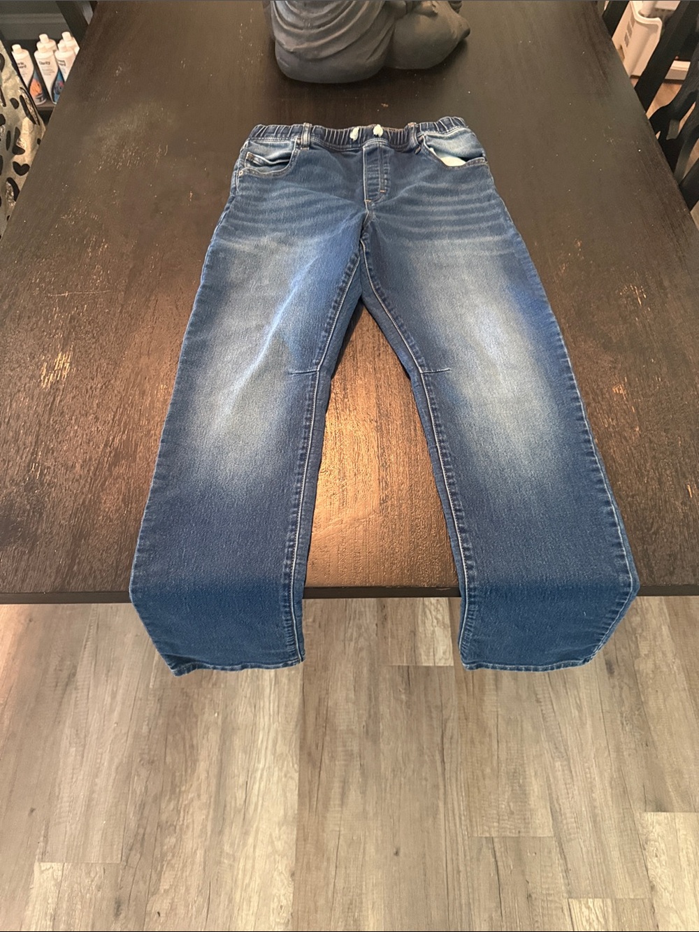GAP Boys Blue Faded Straight Jeans